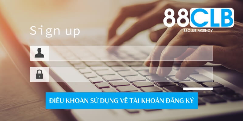 Điều khoản sử dụng áp dụng với quy trình đăng ký